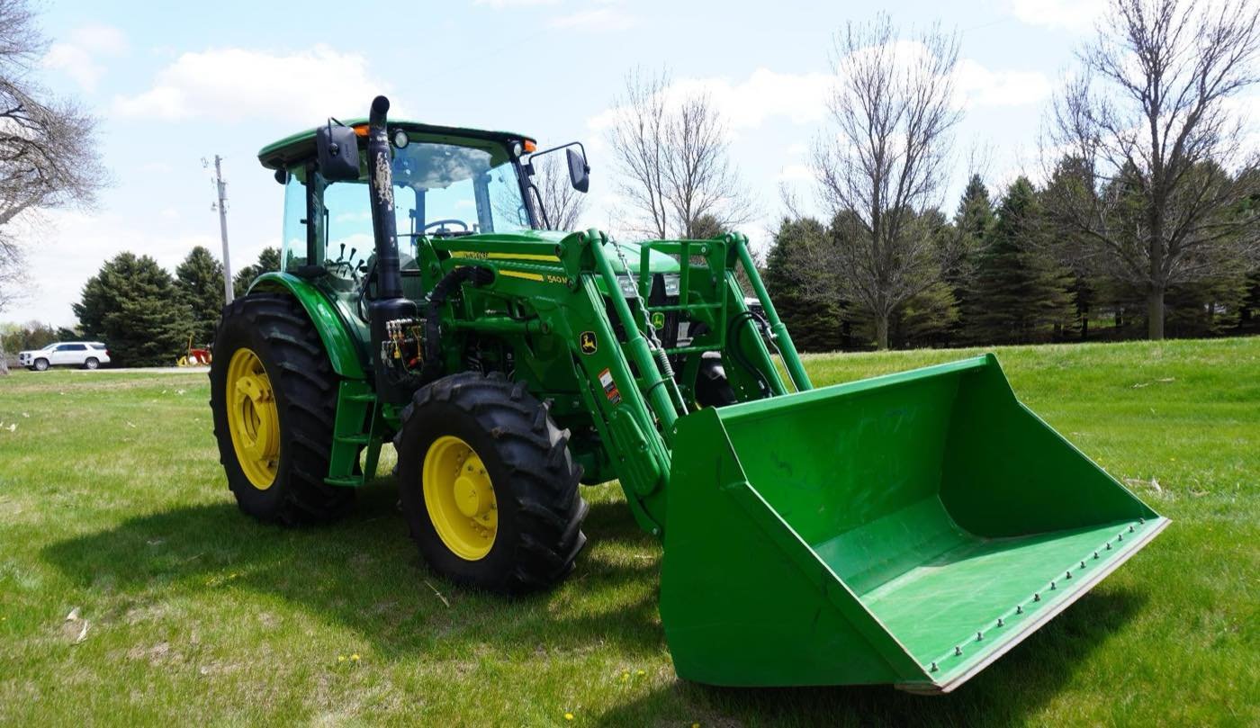 John Deere tractor at US Equipment Express