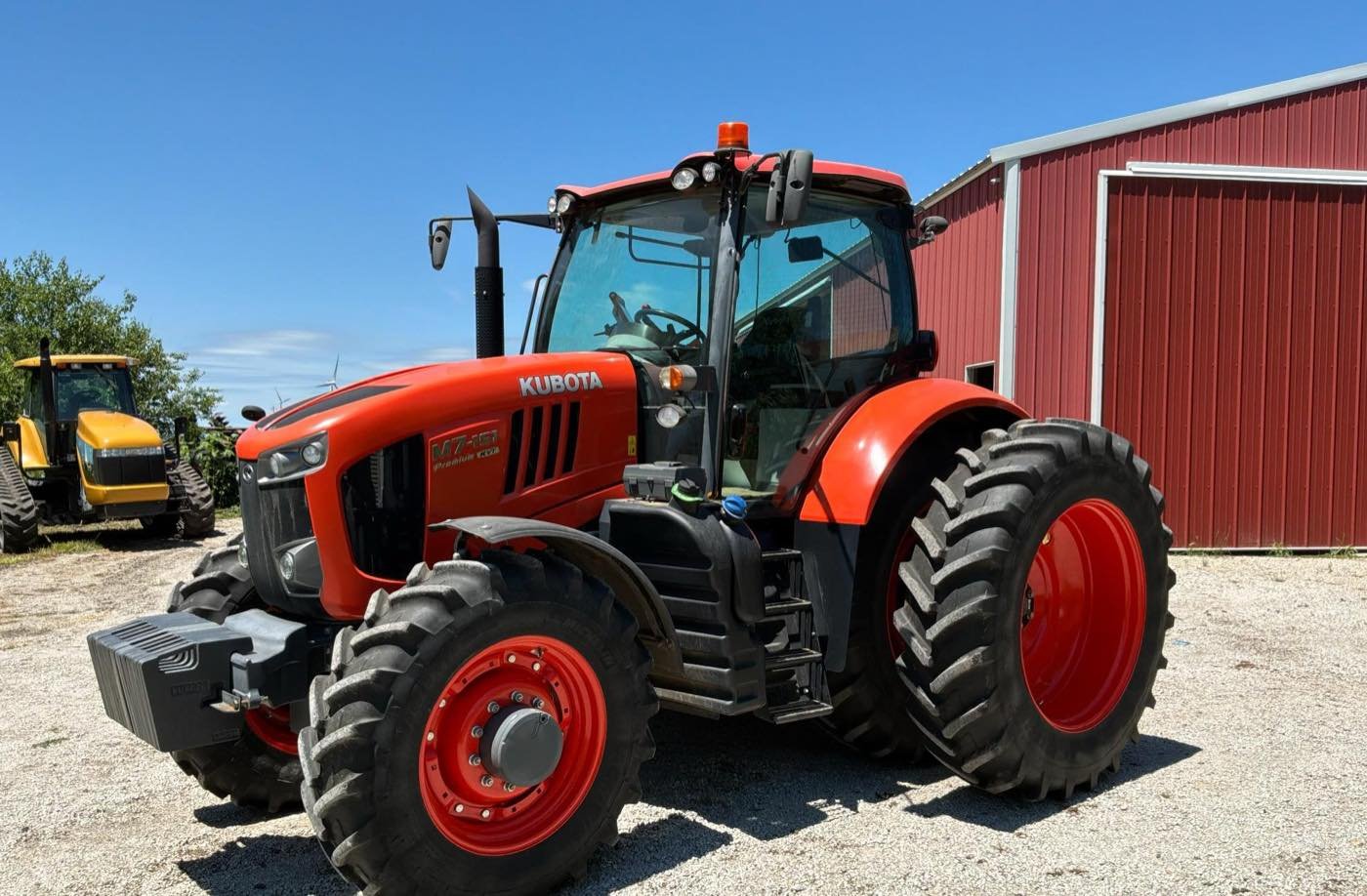 Kubota M7-151 tractor