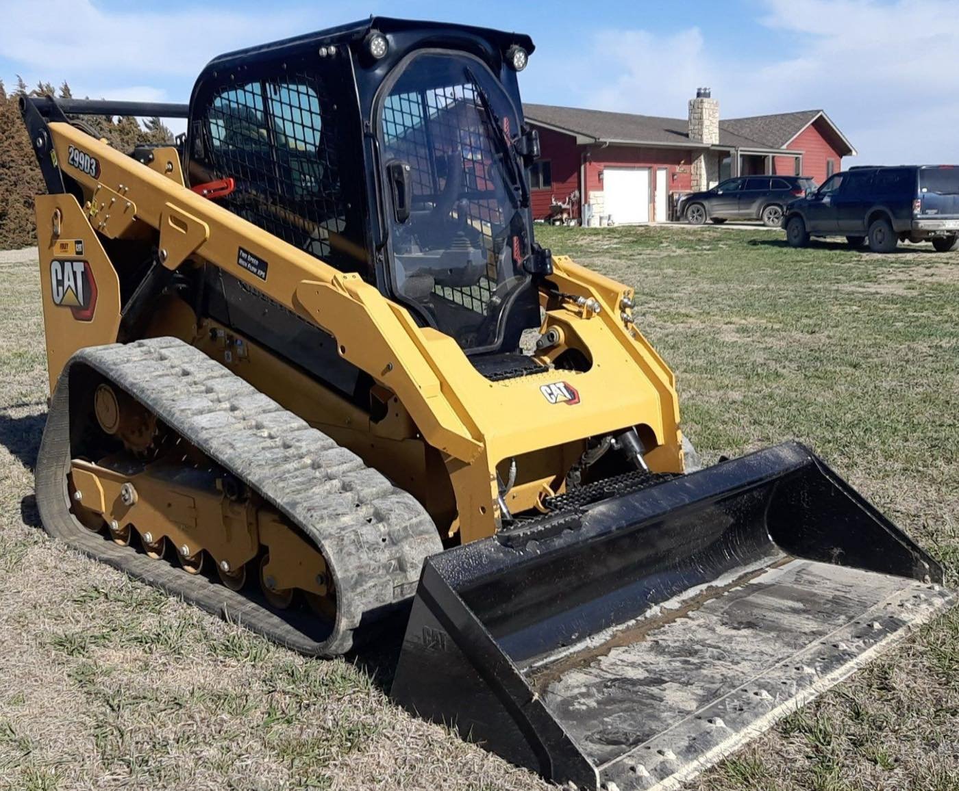 Caterpillar track loader on consignment