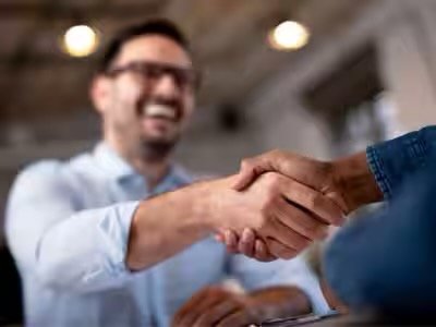 A handshake over a consignment deal